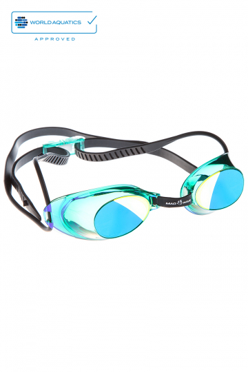 Стартовые очки Liquid Racing Mirror Стартовые очки Liquid Racing MirrorСтартовые очки<br>Стартовые очки Mad Wave LIQUID RACING Mirror – выбор искушенных профессионалов! Очки сочетают в себе простоту и высокую эффективность для ответственных стартов. Линзы не имеют обтюратора, что обеспечивает жесткую и надежную посадку, а двойной автоматический силиконовый ремешок выполнен из упроченного силикона для дополнительной безопасности и непревзойденного комфорта.<br><br>Все модели стартовых очков LIQUID одобрены федерацией FINA для участия в международных соревнованиях.<br><br><br>ОСОБЕННОСТИ:<br><br><br> Зеркальное покрытие линз - усовершенствованный дизайн и дополнительная защита от бликов;<br> Система автоматической настройки ремешка - позволяет быстро и надежно зафиксировать очки;<br> Без обтюратора - более жесткая и надежная посадка;<br> Ремешок из упроченного силикона - повышенная безопасность;<br>Защита UV - защита от ультрафиолета;<br>Покрытие Антифог Плюс - усовершенствованная защита от запотевания;<br>Многоступенчатая носовая перемычка - подходят для любого типа лица;<br>FINA approved - очки сертифицированы федерацией FINA для участия в международных соревнованиях.<br><br>Размер: None<br>Цвет: Зеленый