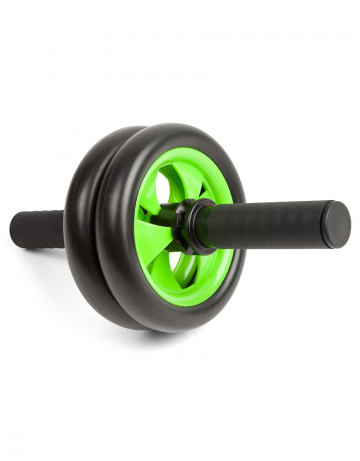 Фитнес тренажер Exercise wheel with stopper Фитнес тренажер Exercise wheel with stopperФитнес инвентарь<br>Ролик для пресса. Улучшает рельеф и форму мышц живота. Повышает тонус мышц рук, ног, бедер и плеч. Двойное колесо для дополнительной устойчивости. Рукоятки могут фиксировать ролик в любом положении по ходу движения для стационарных упражнений.<br><br>Цвет: Черный