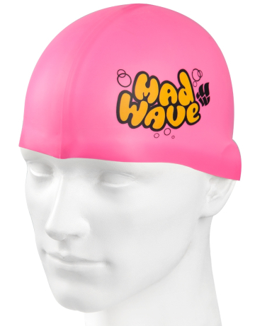 

Силиконовая шапочка для плавания Silicone Junior Solid