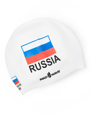 

Силиконовая шапочка для плавания Print Russian Team