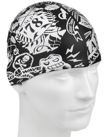 

Силиконовая шапочка для плавания 78 silicone printed junior