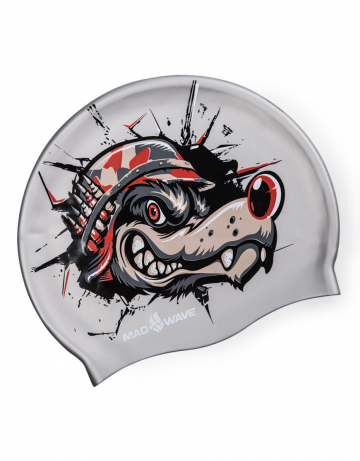 

Силиконовая шапочка для плавания WOLF HELMET