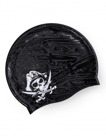 

Силиконовая шапочка для плавания PIRATE