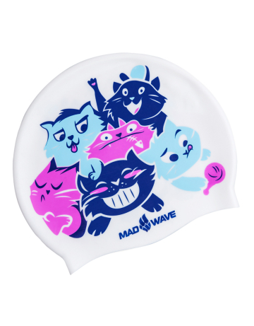 

Силиконовая шапочка для плавания CATS