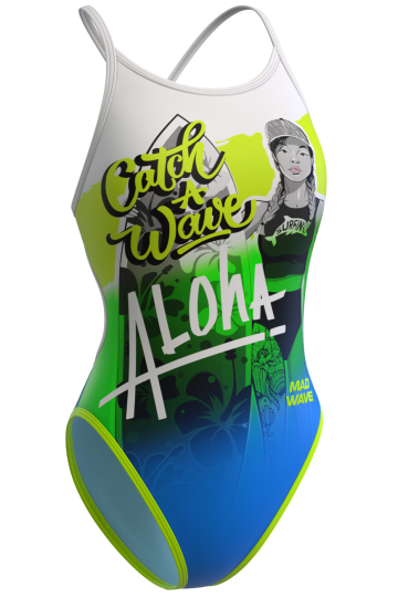 

Спортивный купальник для плавания Duo D3, Зеленый, Спортивный купальник для плавания Duo D3