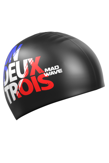 

Силиконовая шапочка для плавания Un-deux-trois, Черный, Силиконовая шапочка для плавания Un-deux-trois