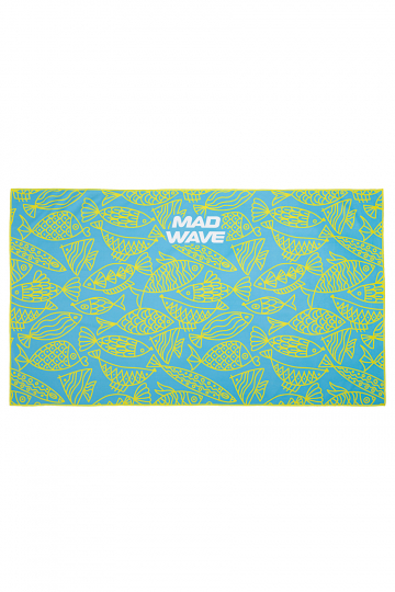 Полотенце из микрофибры Microfiber towel Fishes