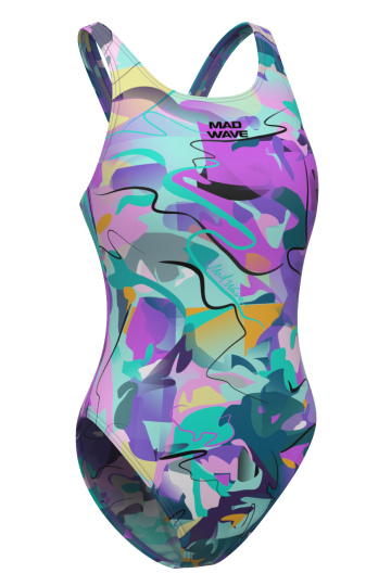 

Спортивный купальник для плавания Wave HiClo N1, Темно-синий, Спортивный купальник для плавания Wave HiClo N1