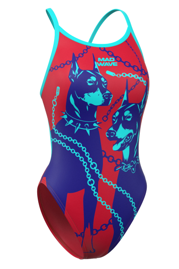 

Спортивный купальник для плавания Flare HiClo N6, Красный, Спортивный купальник для плавания Flare HiClo N6