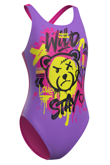 

Детский купальник Afra junior HiClo P4, Сиреневый, Детский купальник Afra junior HiClo P4