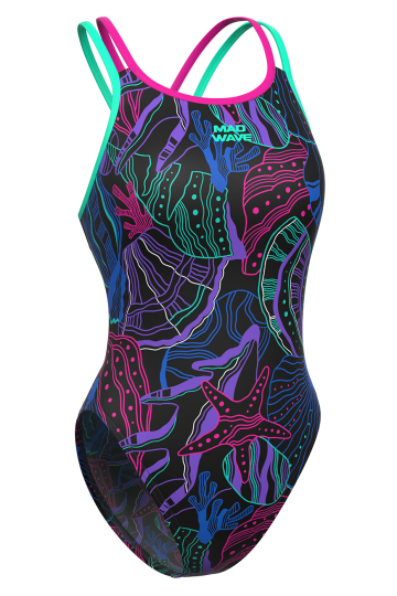 

Спортивный купальник для плавания Crossback HiClo P6, Черный, Спортивный купальник для плавания Crossback HiClo P6