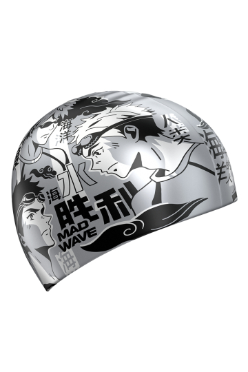 

Силиконовая шапочка для плавания Anime, Серебро, Силиконовая шапочка для плавания Anime