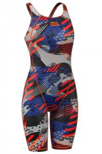 Женский стартовый костюм с открытой спиной MW Revolt Women Kneeskin S7
