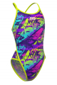 Купальники спортивные принтованные (юниоры) Diana junior PBT D7