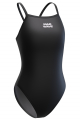 Купальники спортивные однотонные (юниоры) Nera junior Anti-chlor