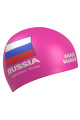 Шапочки силиконовые с эмблемами стран Swimming team